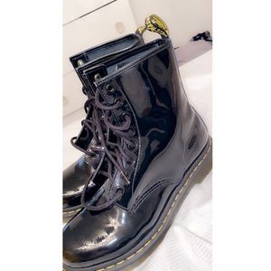 Original Dr. Marten All Black Leather Boots